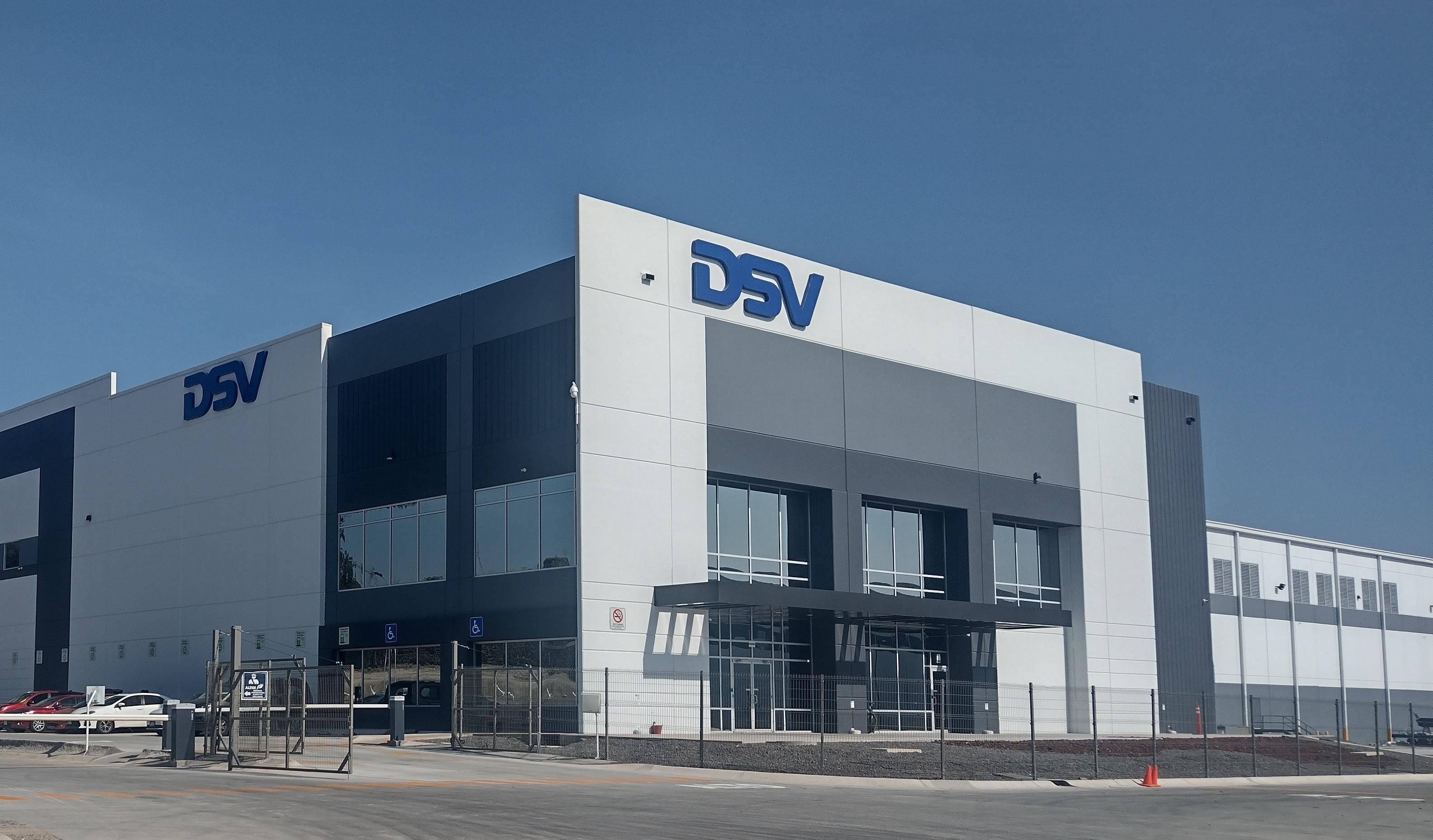 A DSV warehouse in the sunshine.